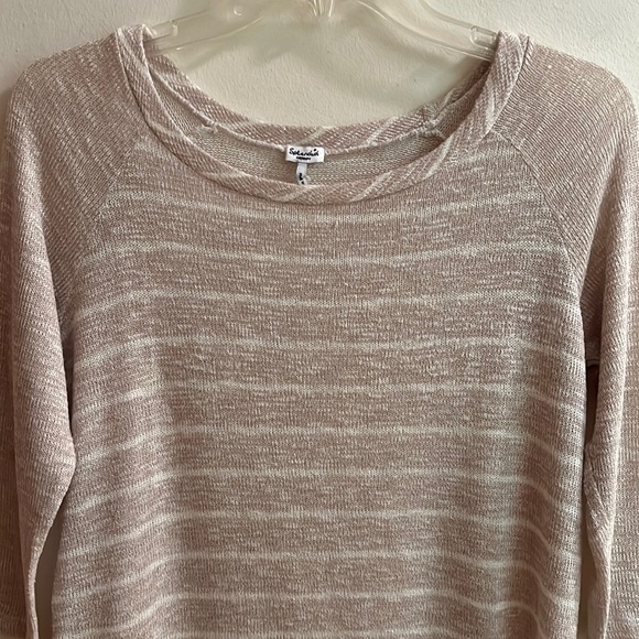 SPLENDID Stripe Lightweight Pullover Sweater Size M - Picture 2 of 6